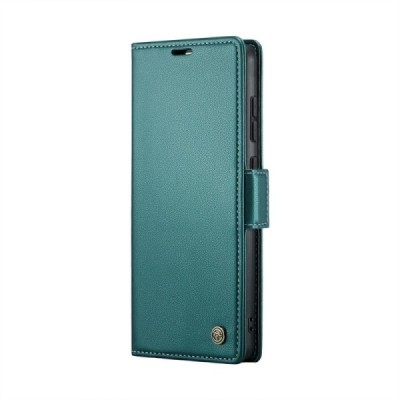 Xiaomi Poco X6 Pro 5G (Redmi K70E) CaseMe Leather tahke nahk kaaned - roheline | Priedai.lt