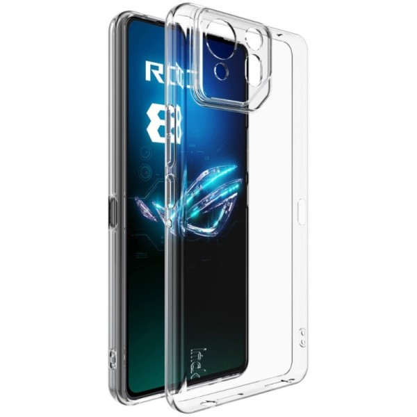 „Imak“ Kõva silikoon (TPU) kaaned - läbipaistev (Rog Phone 8 / 8 Pro)