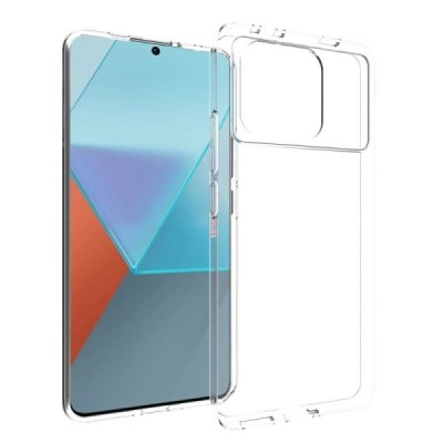 Xiaomi Poco X6 Pro 5G (Redmi K70E) kõva silikoon (TPU) tagakaane läbipaistev - ümbris | Priedai.lt