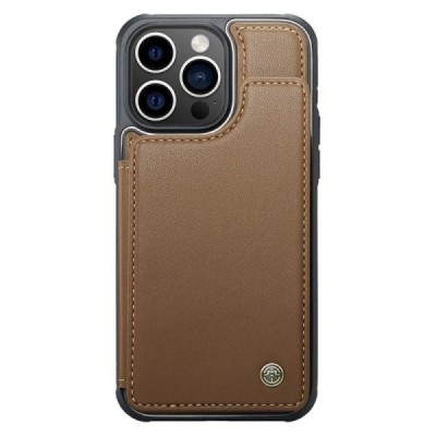 Apple iPhone 15 Pro „CaseMe“ Wallet pruun korpus - taga | Priedai.lt