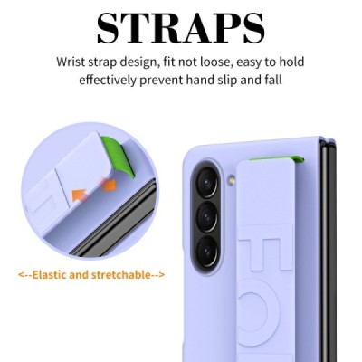 Samsung Galaxy Fold6 5G (SM-F956B) Foldable lilla plastikust korpus - taga | Priedai.lt