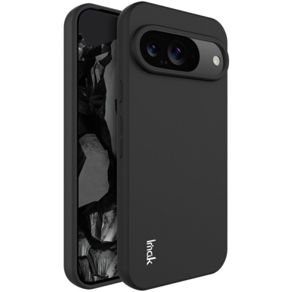 „Imak“ Kõva silikoon (TPU) kaaned - must (Pixel 9 / 9 Pro)