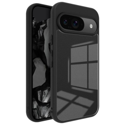 Google Pixel 9 (9 Pro) „Imak“ kõva silikoonist TPU läbipaistev ümbris - taga | Priedai.lt
