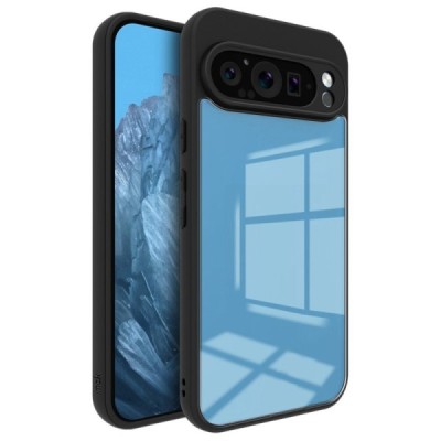 Google Pixel 9 Pro XL „Imak“ kõva silikoonist TPU läbipaistev ümbris - taga | Priedai.lt