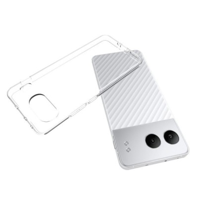 OnePlus Nord 4 kõva silikoon (TPU) tagakaane läbipaistev - ümbris | Priedai.lt