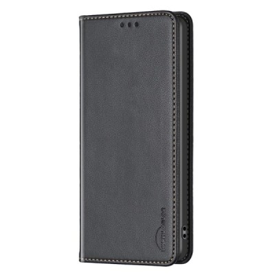 Samsung Galaxy A53 5G (SM-A536B) Binfen Solid nahk must kaaned - rahakott | Priedai.lt