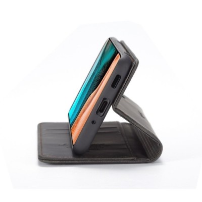 Xiaomi Poco F2 Pro CaseMe Retro tahke nahk kaaned - must | Priedai.lt