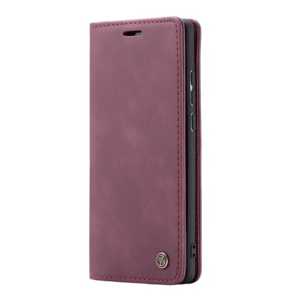 „CaseMe“ Retro tahke kaaned - burgundia (Poco F2 Pro)
