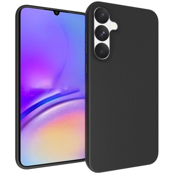 Kõva silikoon (TPU) ümbris – must (Galaxy A35)