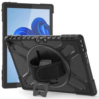 Microsoft Surface Pro 11, 10, 9 Tugevdatud turvalisus (360°) kaaned - must | Priedai.lt