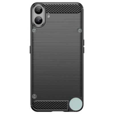 Nothing CMF Phone 1 "Carbon" kõva silikoon (TPU) tagakaane must - ümbris | Priedai.lt