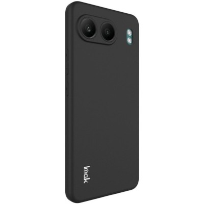 OnePlus Nord 4 „Imak“ kõvast silikoonist TPU must ümbris - taga | Priedai.lt
