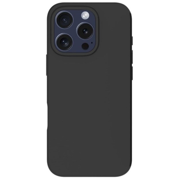 Kõva silikoon (TPU) ümbris – must (iPhone 16 Pro Max)
