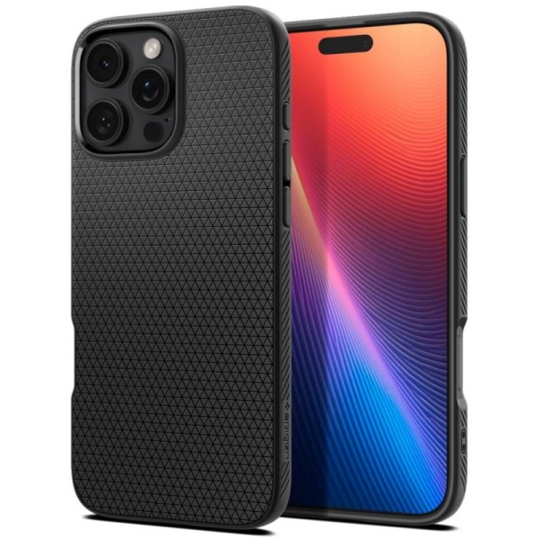 "Spigen" Liquid Air kaaned - must (iPhone 16 Pro)