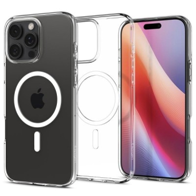 "Spigen" Liquid Crystal MagFit Apple iPhone 16 Pro läbipaistev kaaned - ümbris | Priedai.lt