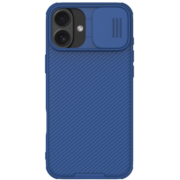 "Nillkin" CamShield Pro Magnetic ümbris - sinine (iPhone 16)