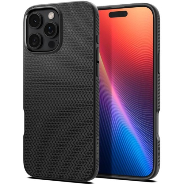"Spigen" Liquid Air kaaned - must (iPhone 16 Pro Max)