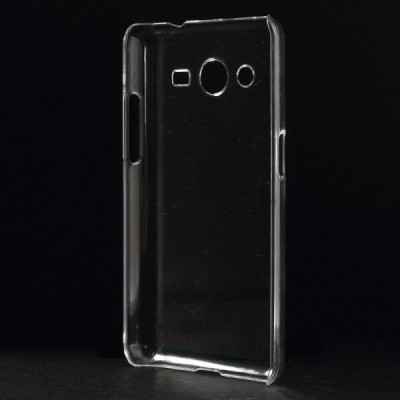 Samsung Galaxy Core LTE G386 plastikinis skaidrus (permatomas) dėklas - nugarėlė / Priedai.lt