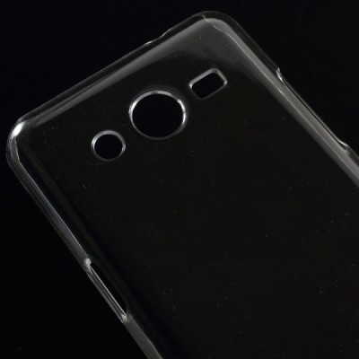 Samsung Galaxy Core LTE G386 plastikinis skaidrus (permatomas) dėklas - nugarėlė / Priedai.lt