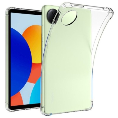 Xiaomi Redmi Pad SE 4G 8.7 tugevdatud kaitse kõva silikoon TPU läbipaistev ümbris - tagakülg | Priedai.lt
