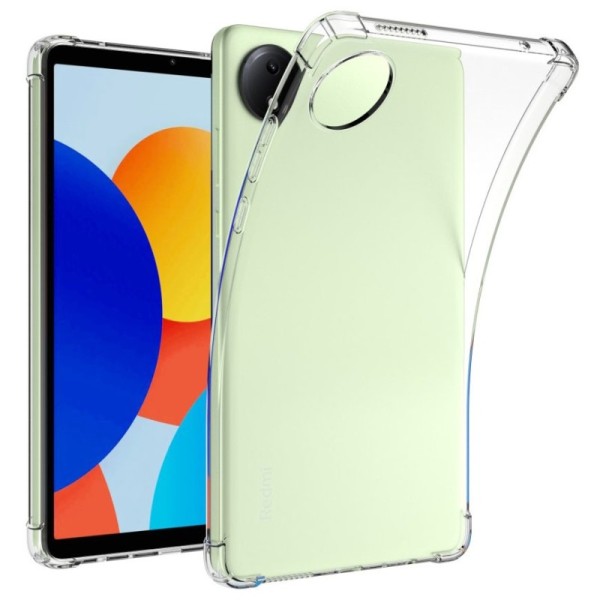 Tugevdatud kaitsega kõva silikoonist (TPU) korpus - läbipaistev (Redmi Pad SE 4G 8.7)