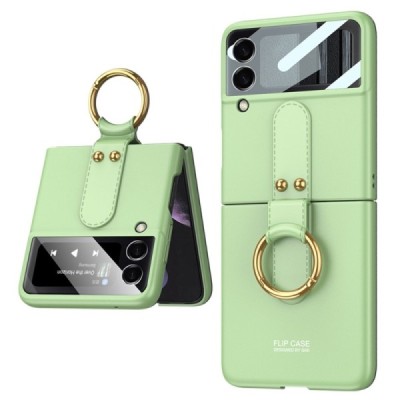 Samsung Galaxy Z Flip4 (F721) "GKK" Ring plastikust ümbris- roheline | Priedai.lt