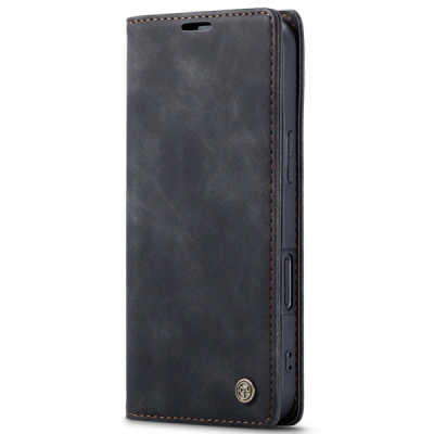 Apple iPhone 16 CaseMe Retro tahke nahk kaaned - must | Priedai.lt