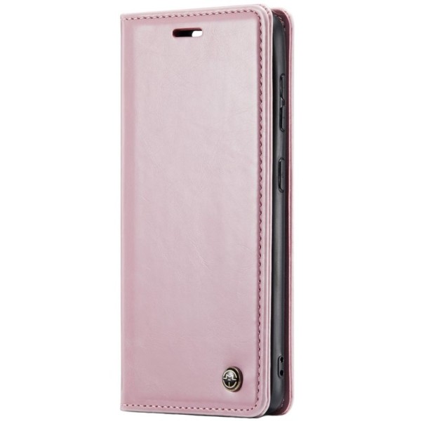 "CaseMe" Leather tahke kaaned - roosa (iPhone 16 Plus)