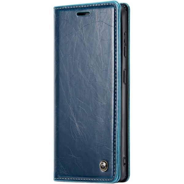 "CaseMe" Leather tahke kaaned - sinine (iPhone 16 Plus)