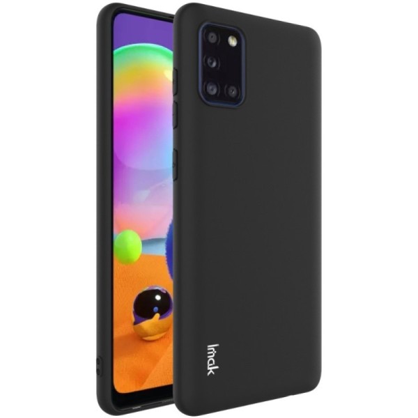 "Imak" Kõva silikoon (TPU) kaaned - must (Galaxy A31)