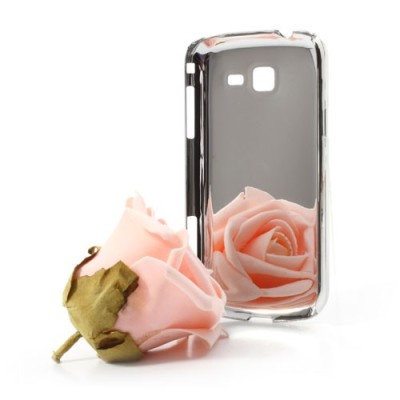 Samsung Galaxy Trend II S7570 elegantiškas žydras dėklas su blizgučiais / Priedai.lt
