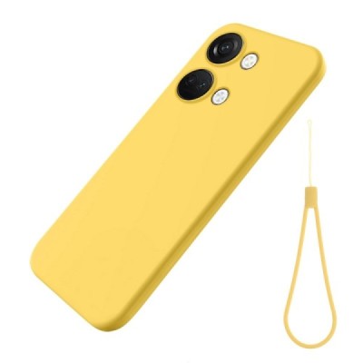 OnePlus Nord 3 Shell kieto silikono (TPU) dėklas geltonas - nugarėlė | Priedai.lt