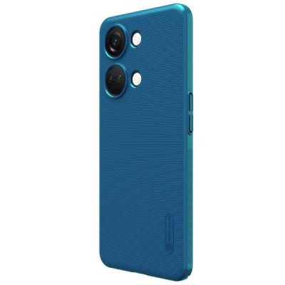 Nillkin Frosted Shield OnePlus Nord 3 mėlynas plastikinis dėklas | Priedai.lt