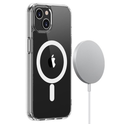 „MOCOLO“ K08 MagSafe Apple iPhone 13 skaidrus silikoninis TPU dėklas | Priedai.lt