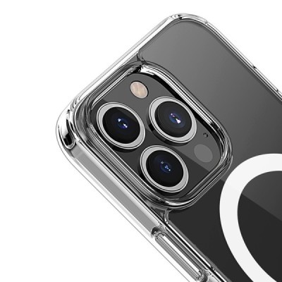 „MOCOLO“ K08 MagSafe Apple iPhone 13 Pro skaidrus silikoninis TPU dėklas | Priedai.lt