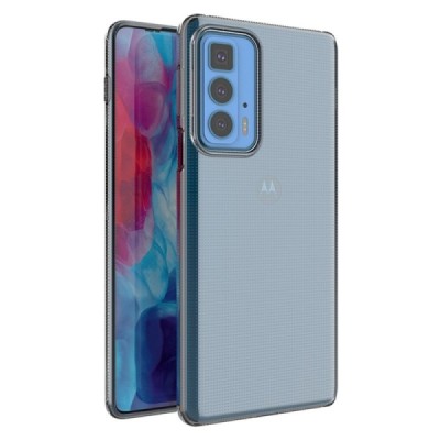 Motorola Edge 20 Pro kieto silikono TPU skaidrus dėklas - nugarėlė | Priedai.lt