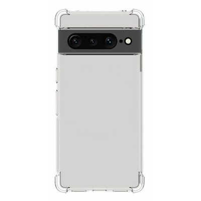 Sustiprintos apsaugos Google Pixel 7 Pro skaidrus kieto silikono (TPU) dėklas | Priedai.lt