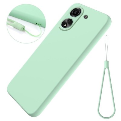 Xiaomi Redmi 13C (Poco C65) Shell kieto silikono (TPU) dėklas žalias - nugarėlė | Priedai.lt