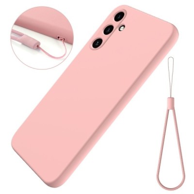 Samsung Galaxy A55 5G (SM-A556E) Shell kieto silikono (TPU) dėklas rožinis - nugarėlė | Priedai.lt