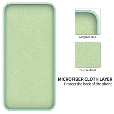 Xiaomi Redmi Note 13 5G Shell kieto silikono (TPU) dėklas žalias - nugarėlė | Priedai.lt
