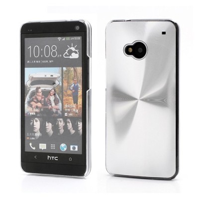 HTC One M7 sidabrinis dėklas (Dėkliukas) / Priedai.lt