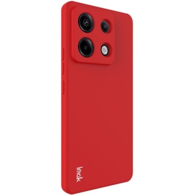 Xiaomi Redmi Note 13 Pro 5G (Poco X6 5G) „Imak“ kieto silikono TPU raudonas dėklas - nugarėlė | Priedai.lt