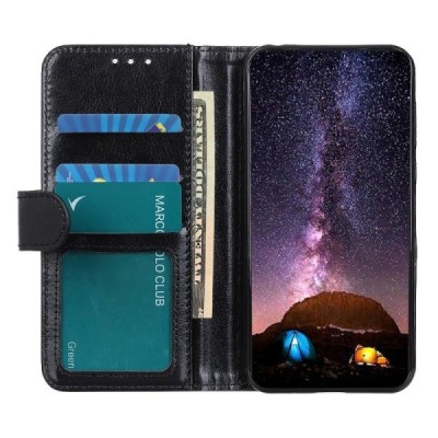 Sony Xperia 10 VI Binfen nahk must kaaned - rahakott | Priedai.lt