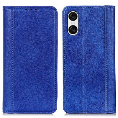 Sony Xperia 10 VI Binfen Solid nahk sinine kaaned - rahakott | Priedai.lt