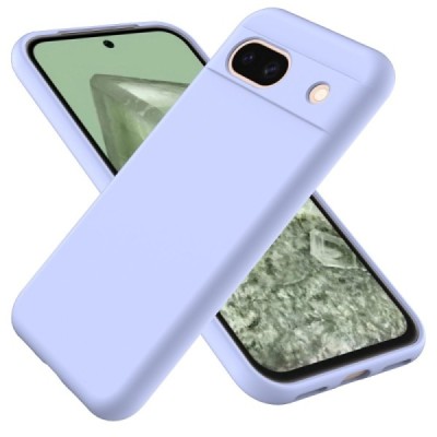 Google Pixel 8A Shell kõva silikoon (TPU) tagakaane lilla - ümbris | Priedai.lt