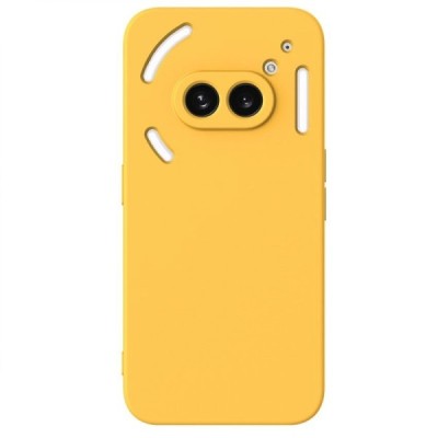Nothing Phone 2a (2a Plus) Shell kõva silikoon (TPU) tagakaane kollane - ümbris | Priedai.lt