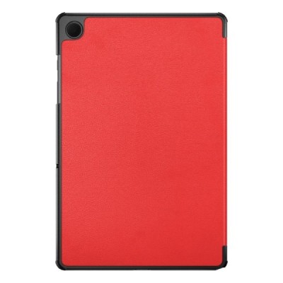 Samsung Galaxy Tab A11+ / A9+ nahk punane kaaned | Priedai.lt