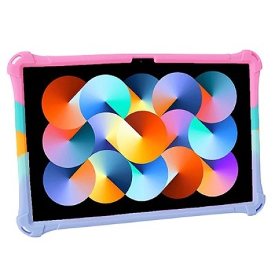 Xiaomi Redmi Pad SE 11" „Popit“ Bubble Kickstand pehme silikoon TPU roosa ümbris - taga | Priedai.lt