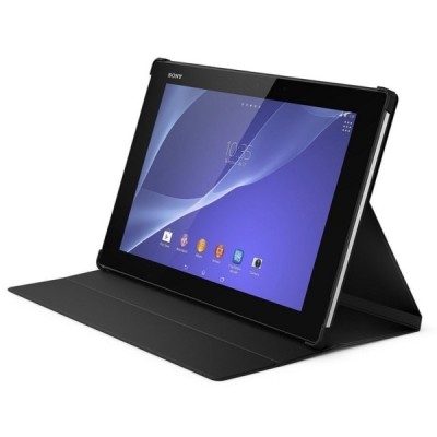 Sony Xperia Tablet Z2 originalus SCR12 atverčiamas juodas dėklas / Priedai.lt