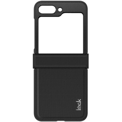 Samsung Galaxy Flip7 FE / Flip6 Imak Fiber must plastikust korpus - taga | Priedai.lt